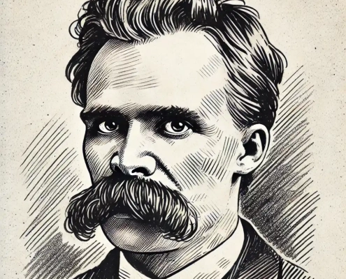 Friedrich Wilhelm Nietzsche war ein deutscher klassischer Philologe und Philosoph. Nietzsche sprengte sowohl mit seinem Denken als auch mit seinem Stil bis dahin gängige Muster und ließ sich zunächst keiner klassischen Disziplin zuordnen. Wikipedia