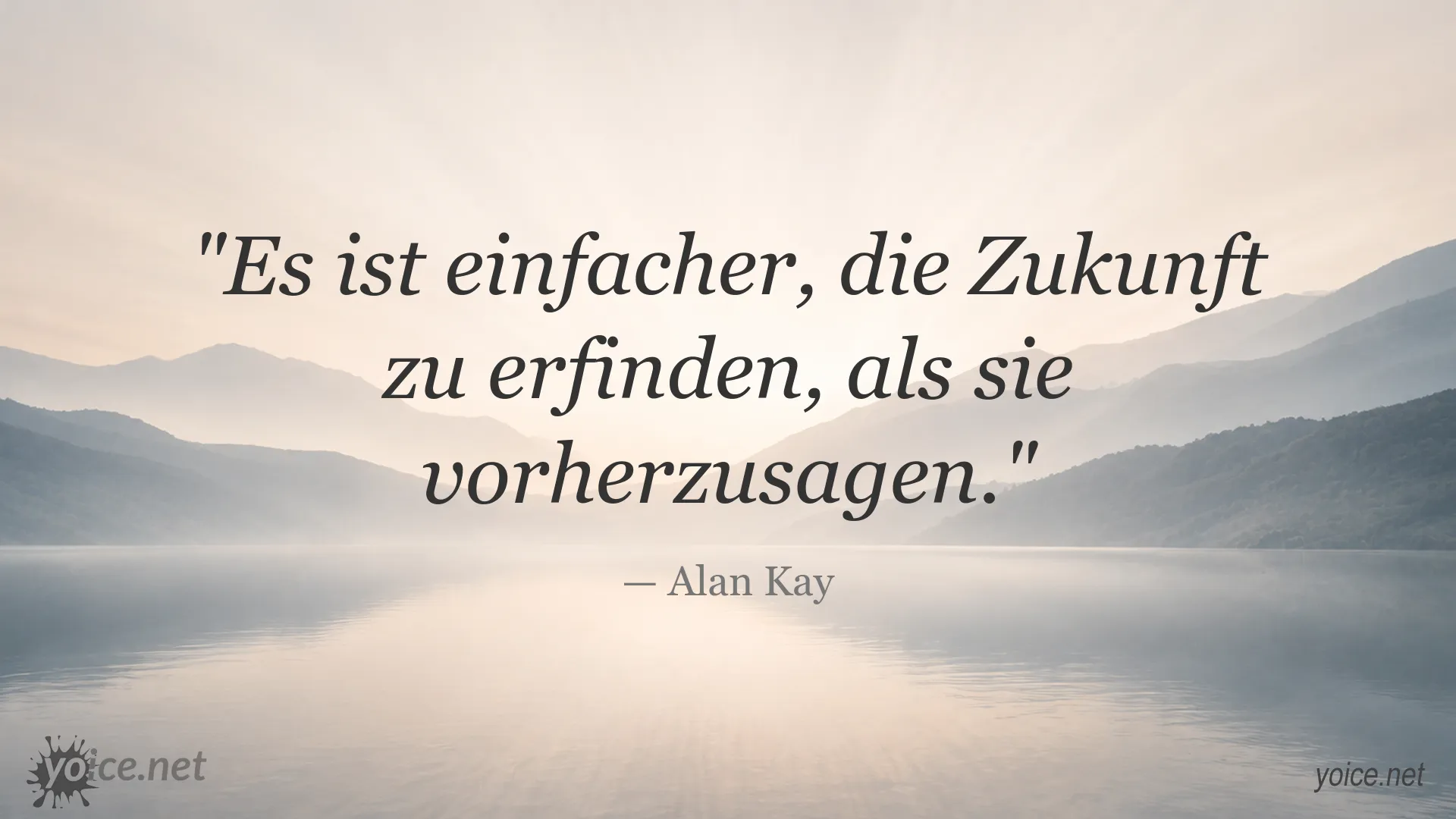 Zitat von Alan Kay über das Erfinden der Zukunft