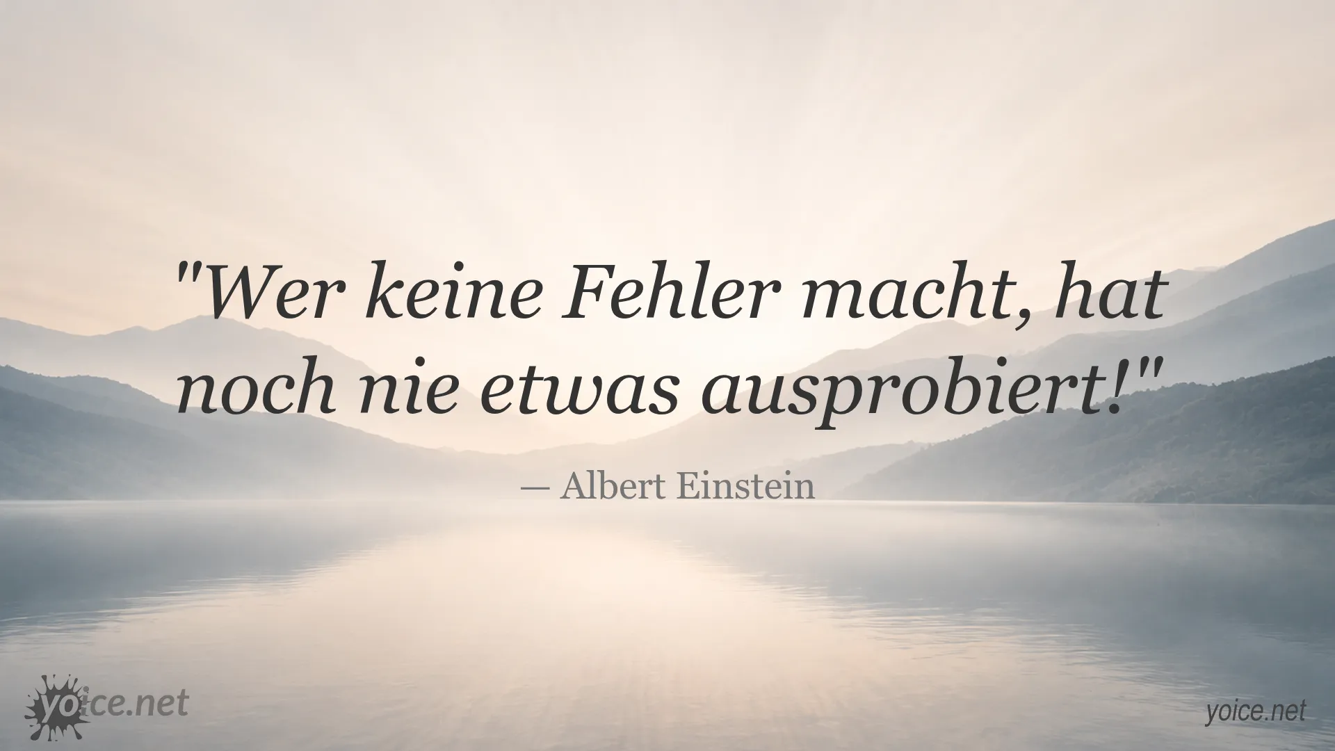 Albert Einstein Zitat über die Bedeutung von Fehlern für den Erfolg