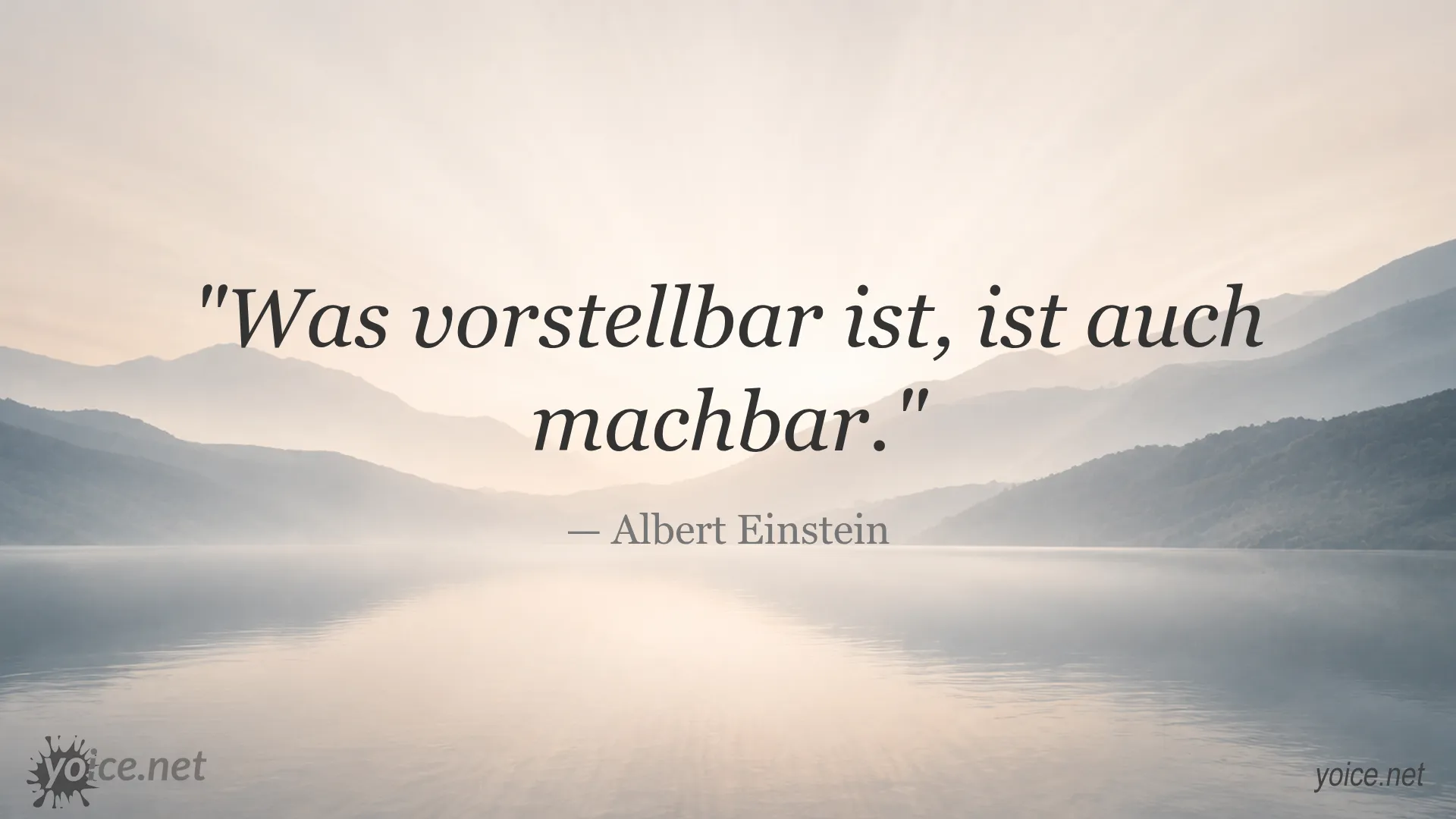 Zitat von Albert Einstein: Was vorstellbar ist, ist auch machbar