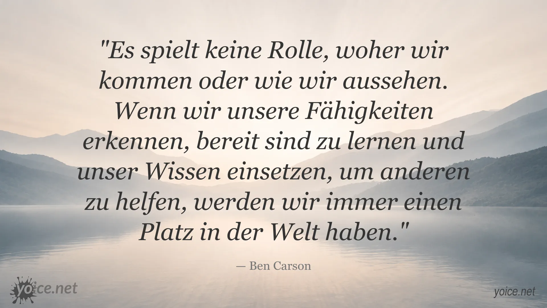 Ben Carson Zitat über Fähigkeiten, Lernen und Hilfe für andere