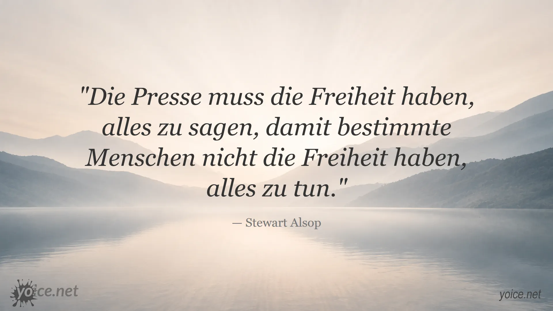 Zitate über Pressefreiheit von Stewart Alsop