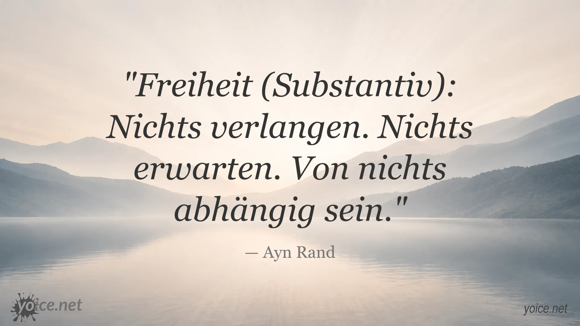 Freiheit-Zitat von Ayn Rand