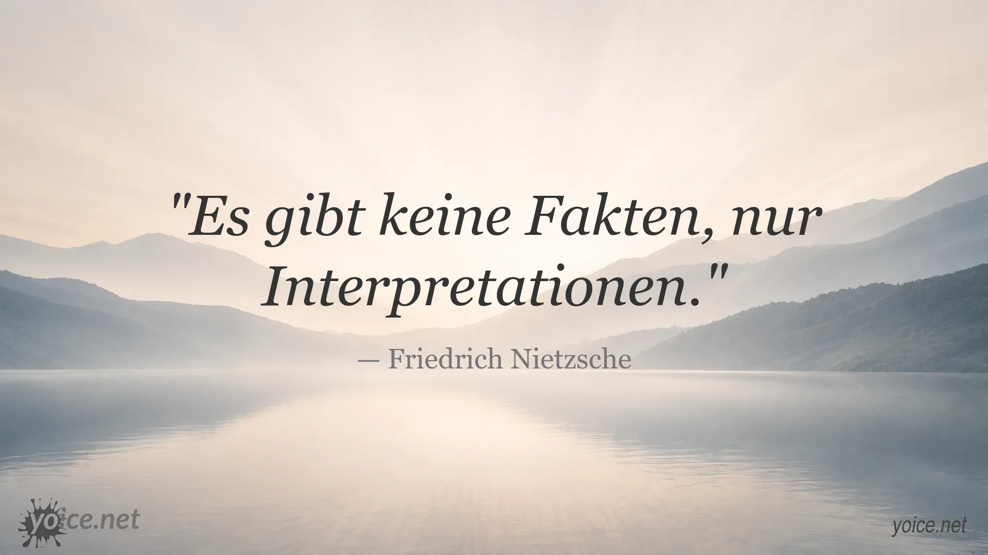 Inspirierendes Zitatbild von Friedrich Nietzsche