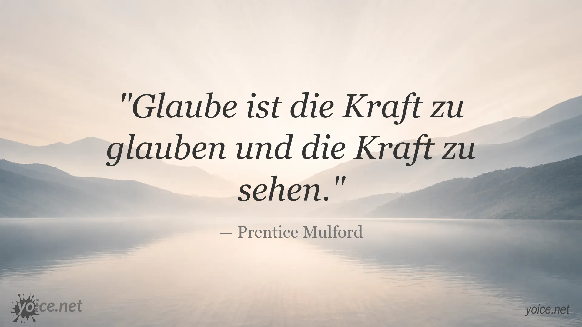 Inspirierendes Zitat von Prentice Mulford über Glauben und Kraft