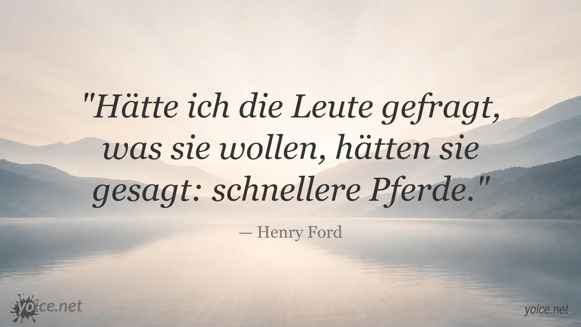 Inspirierendes Zitat von Henry Ford über Innovation und Kundenbedürfnisse