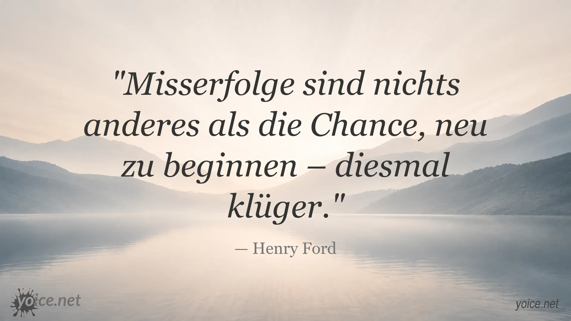 Zitat von Henry Ford über Misserfolge und Chancen zum Neustart