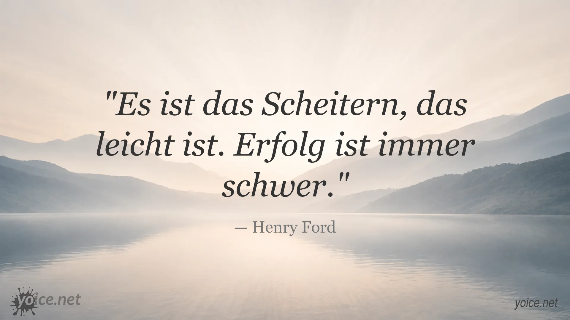 Inspirierende Zitatgrafik von Henry Ford über Erfolg und Scheitern