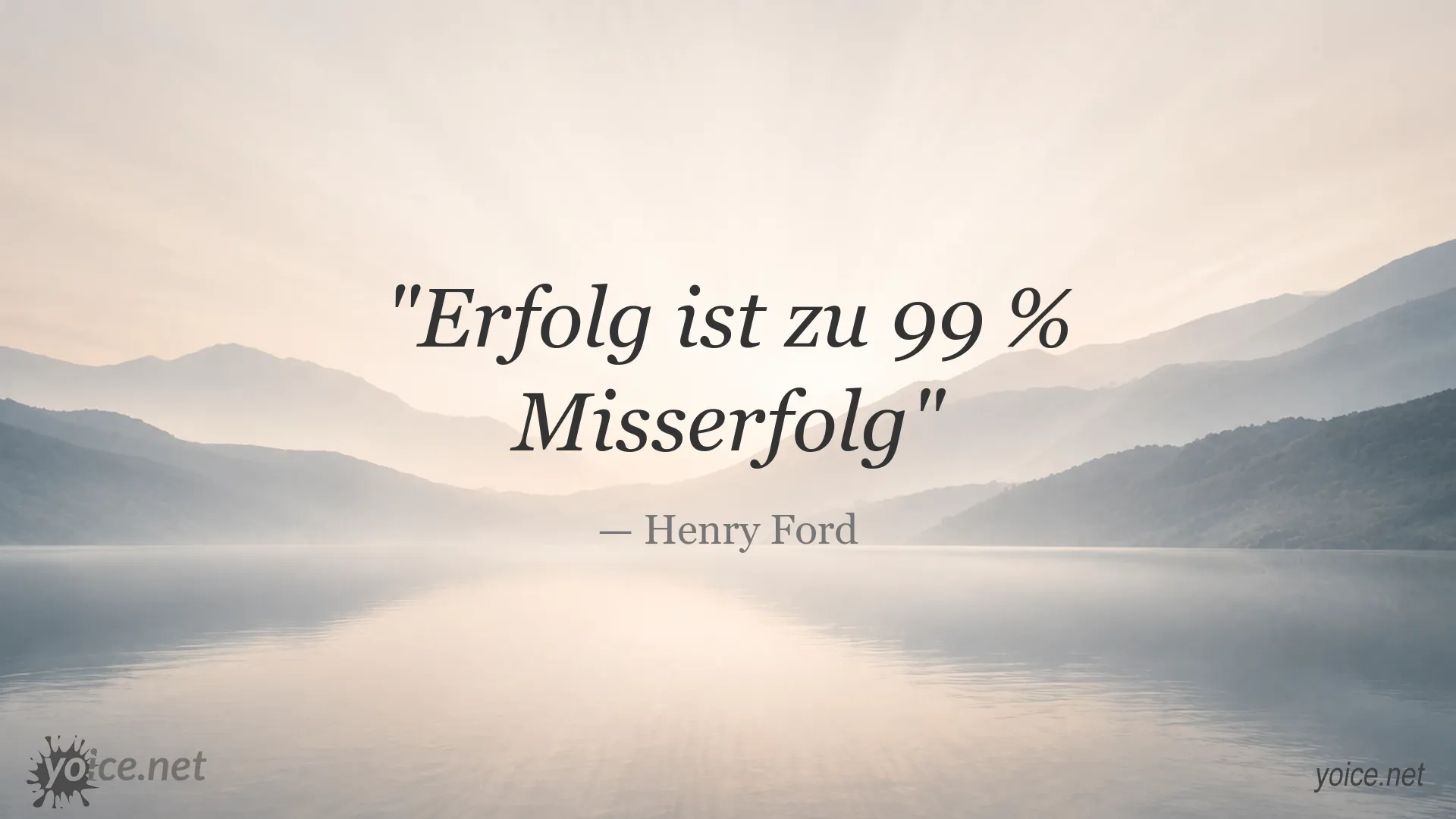 Zitatbild von Henry Ford über den Zusammenhang von Erfolg und Misserfolg