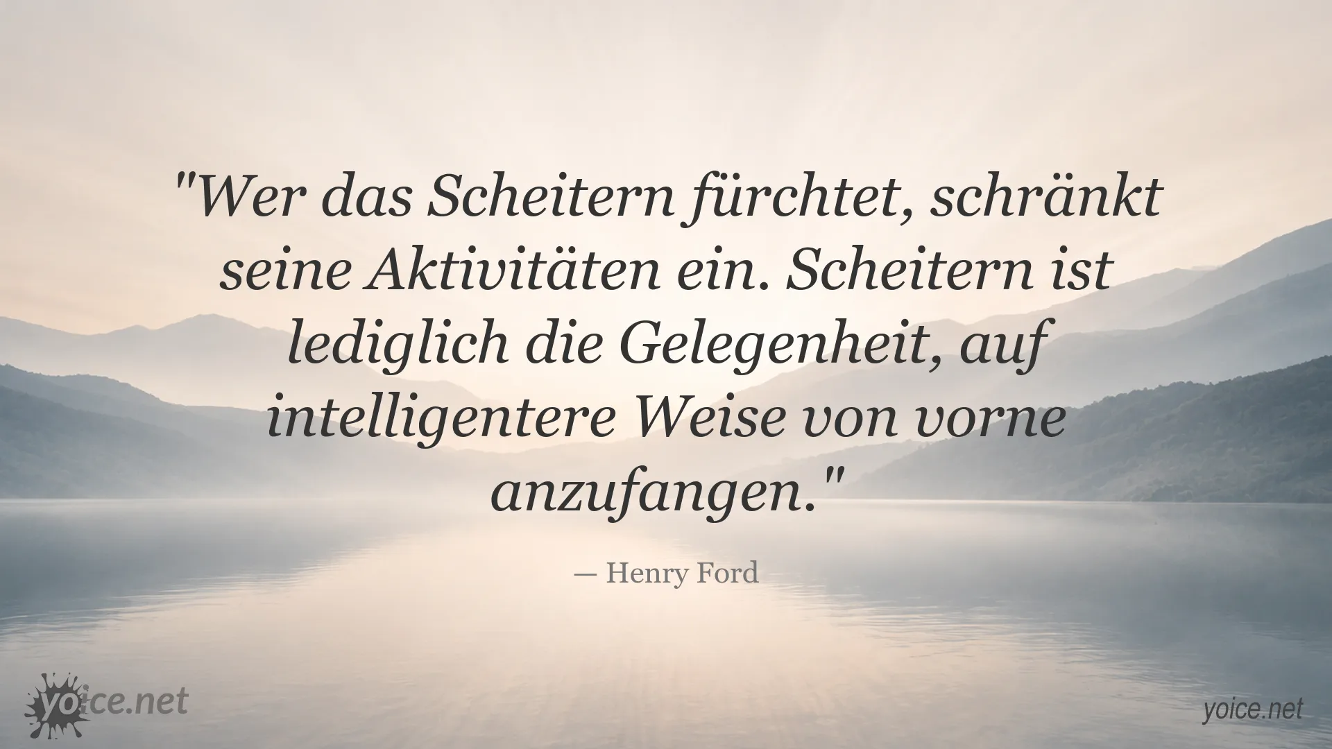 Henry Ford Zitat über Scheitern, neue Anfänge und intelligentes Weiterlernen
