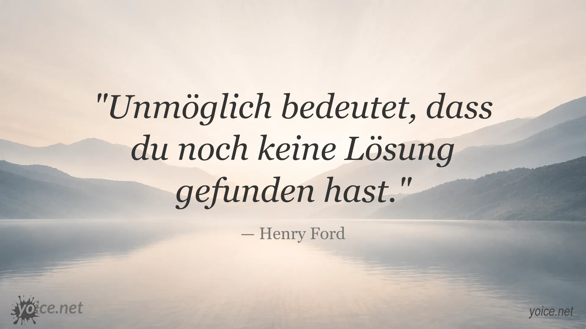 Inspirierendes Henry Ford Zitat über die Suche nach Lösungen
