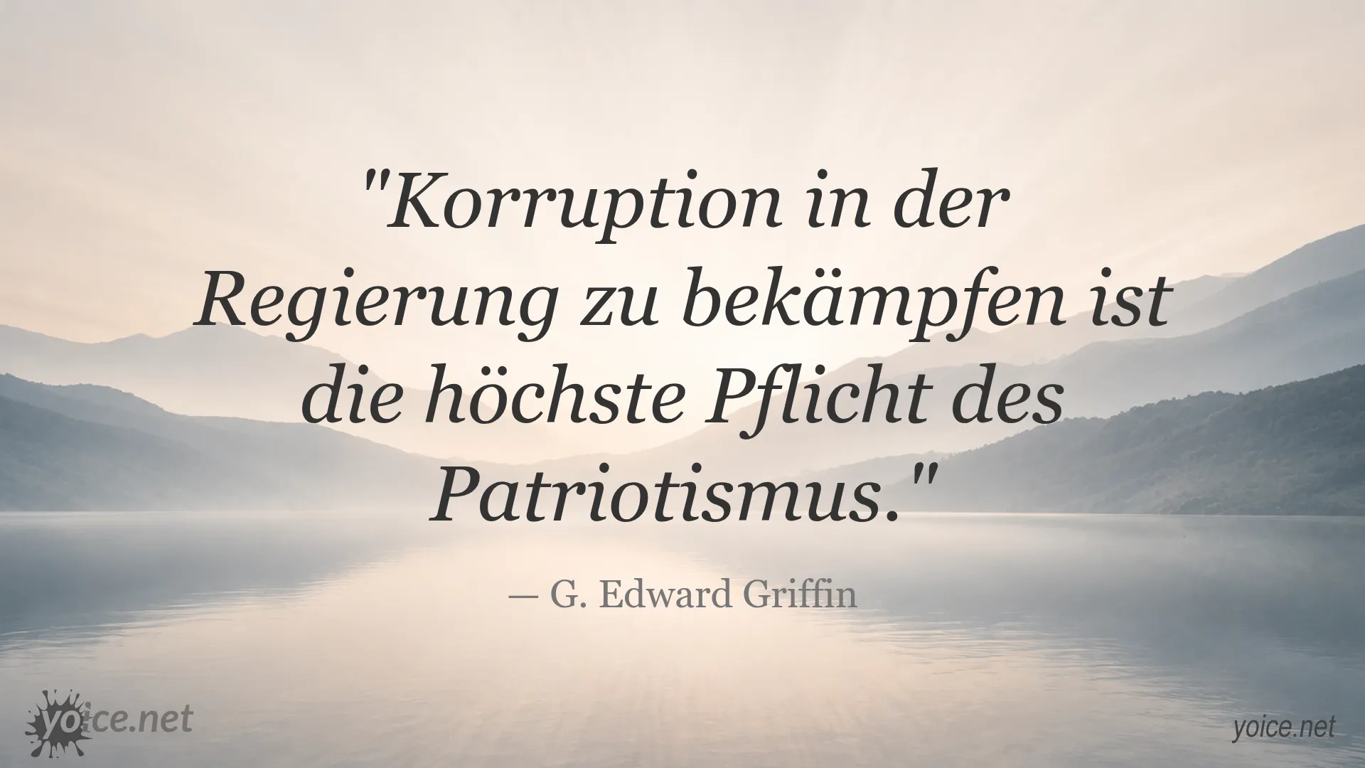 Zitat von G. Edward Griffin über die Bekämpfung von Korruption in der Regierung
