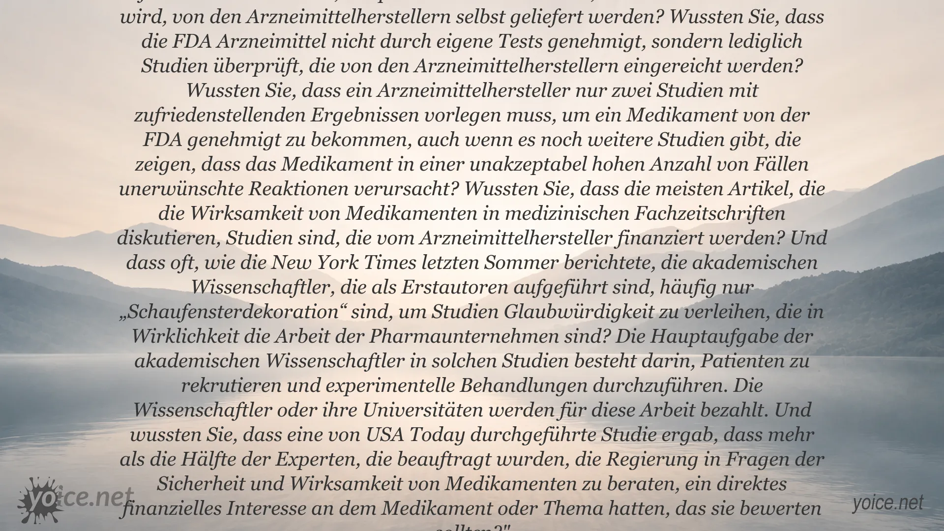 Zitat von Burton Goldberg über die pharmazeutische Industrie, Arzneimittelzulassung und deren Einfluss auf Forschung und FDA