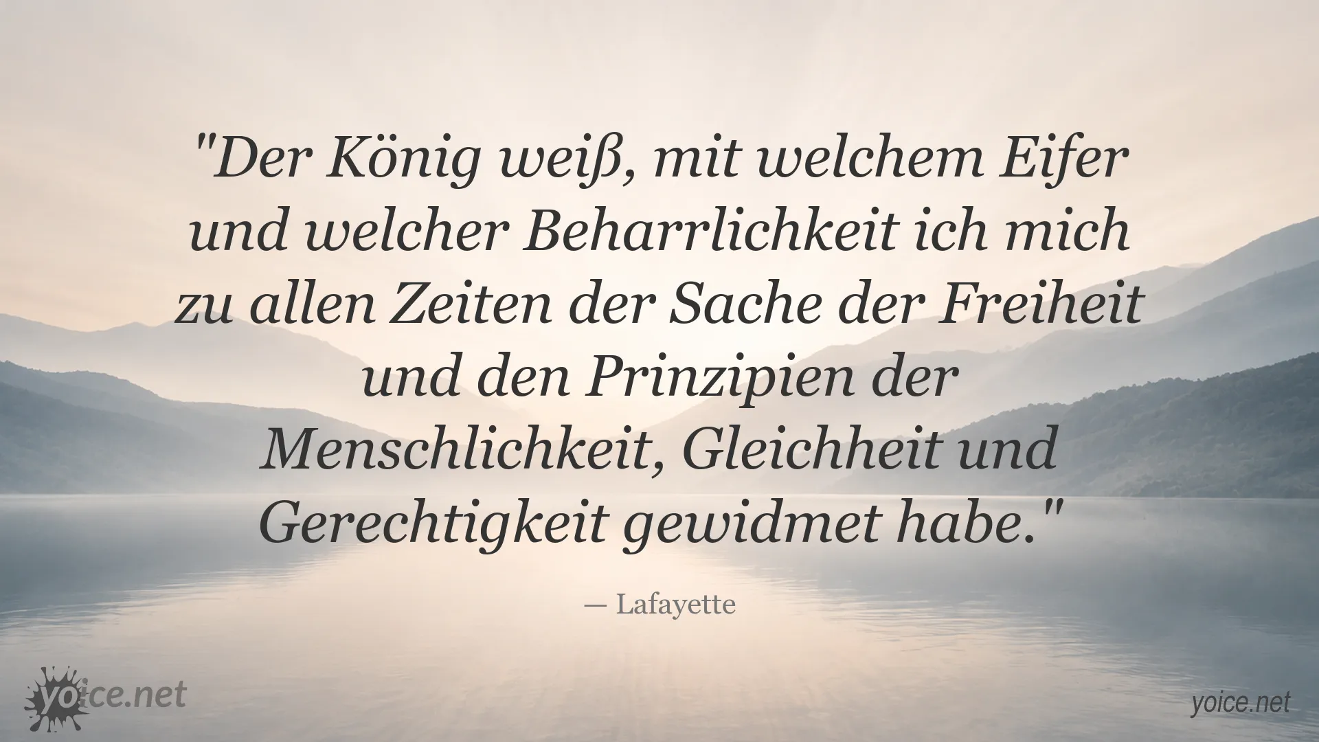 Inspirierendes Zitat von Lafayette über Freiheit, Gleichheit und Gerechtigkeit