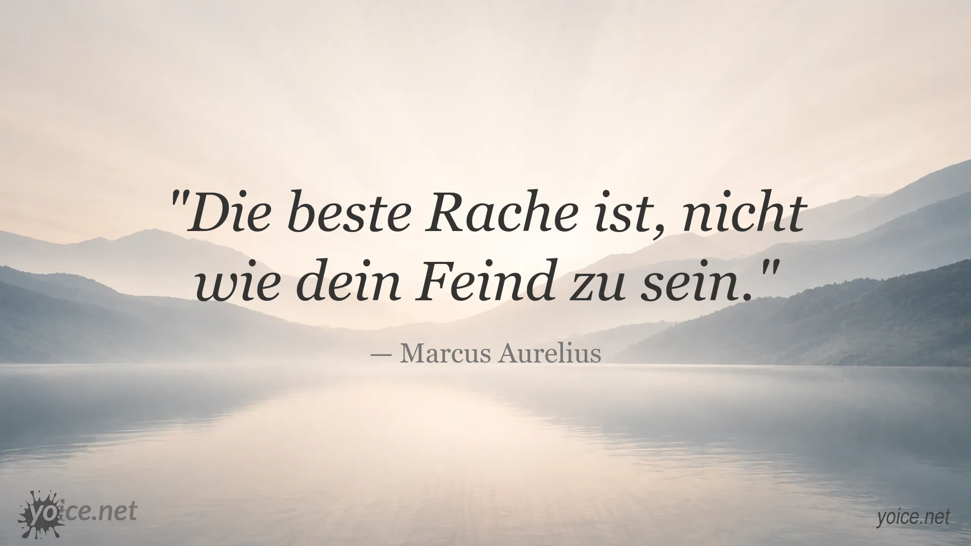 Inspirierendes Zitat von Marcus Aurelius über Rache, Selbstbeherrschung und Charakter