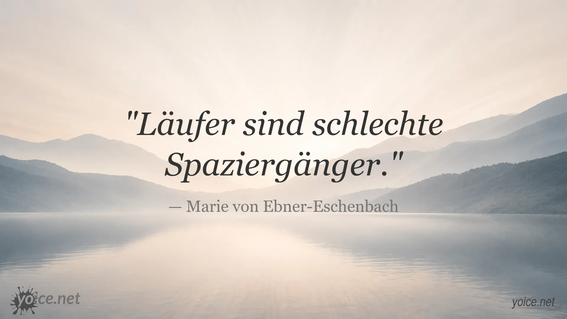 Zitatgrafik mit einem Zitat von Marie von Ebner-Eschenbach