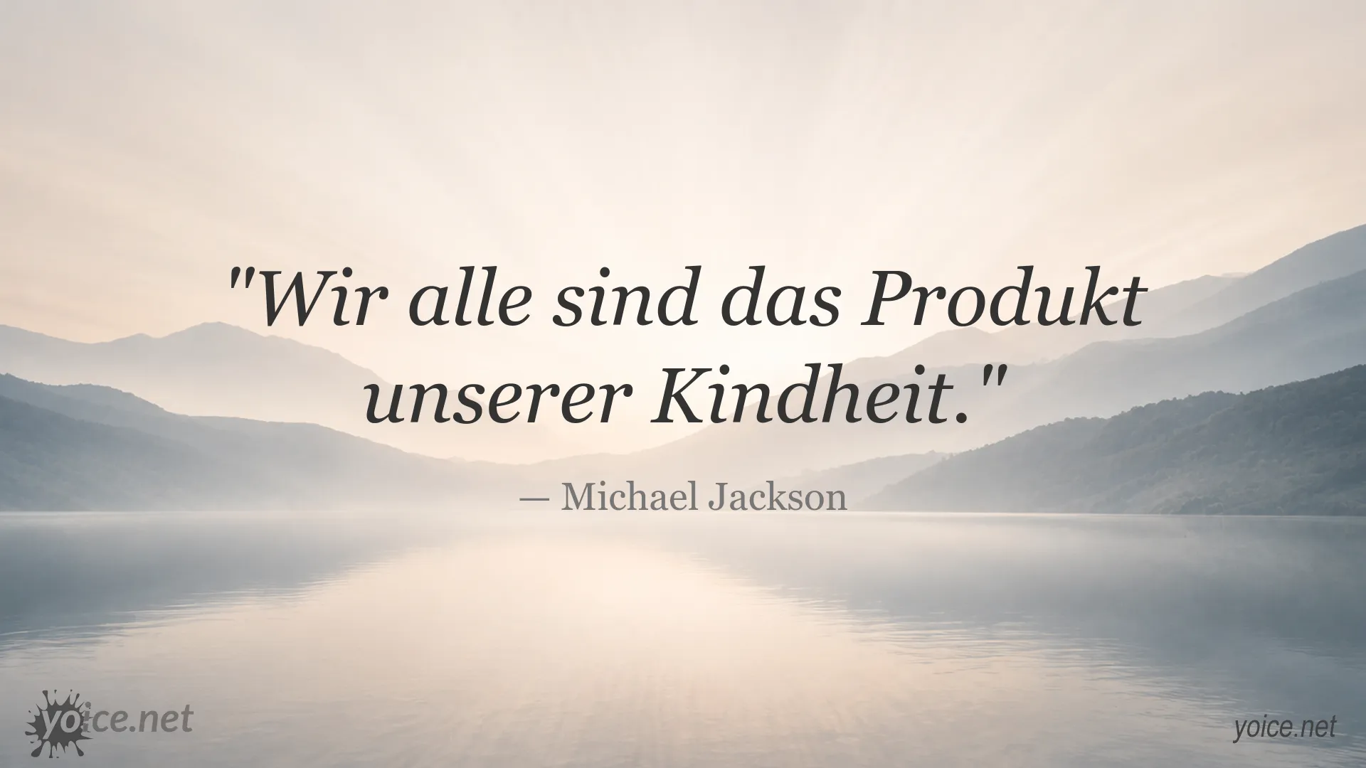 Inspirierendes Zitat von Michael Jackson über die Bedeutung der Kindheit