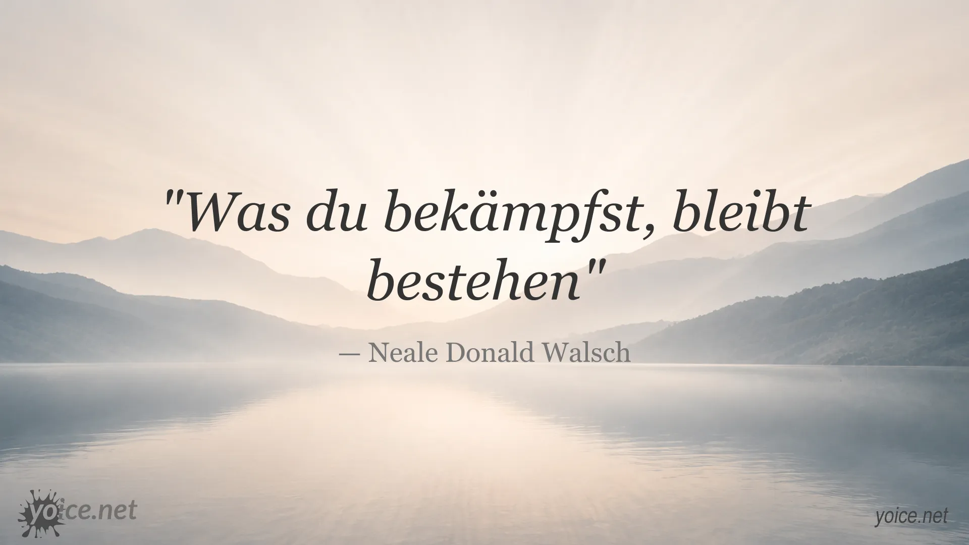 Inspirierendes Zitatbild von Neale Donald Walsch