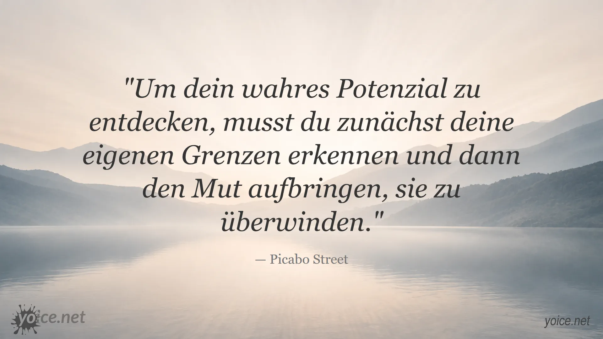 Zitat von Picabo Street über das Überwinden von Grenzen und Entfalten des Potenzials