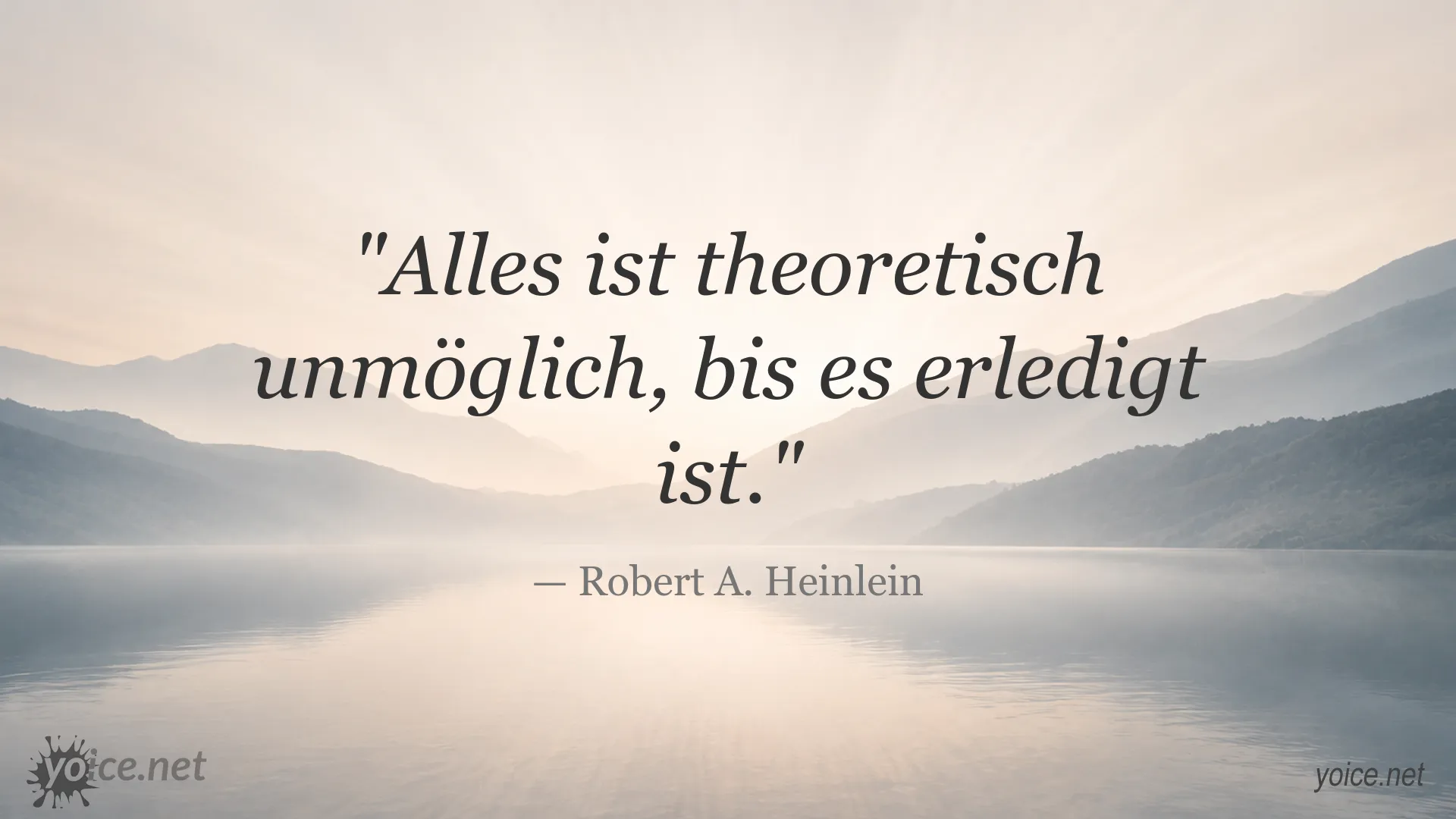 Zitatbild von Robert A. Heinlein