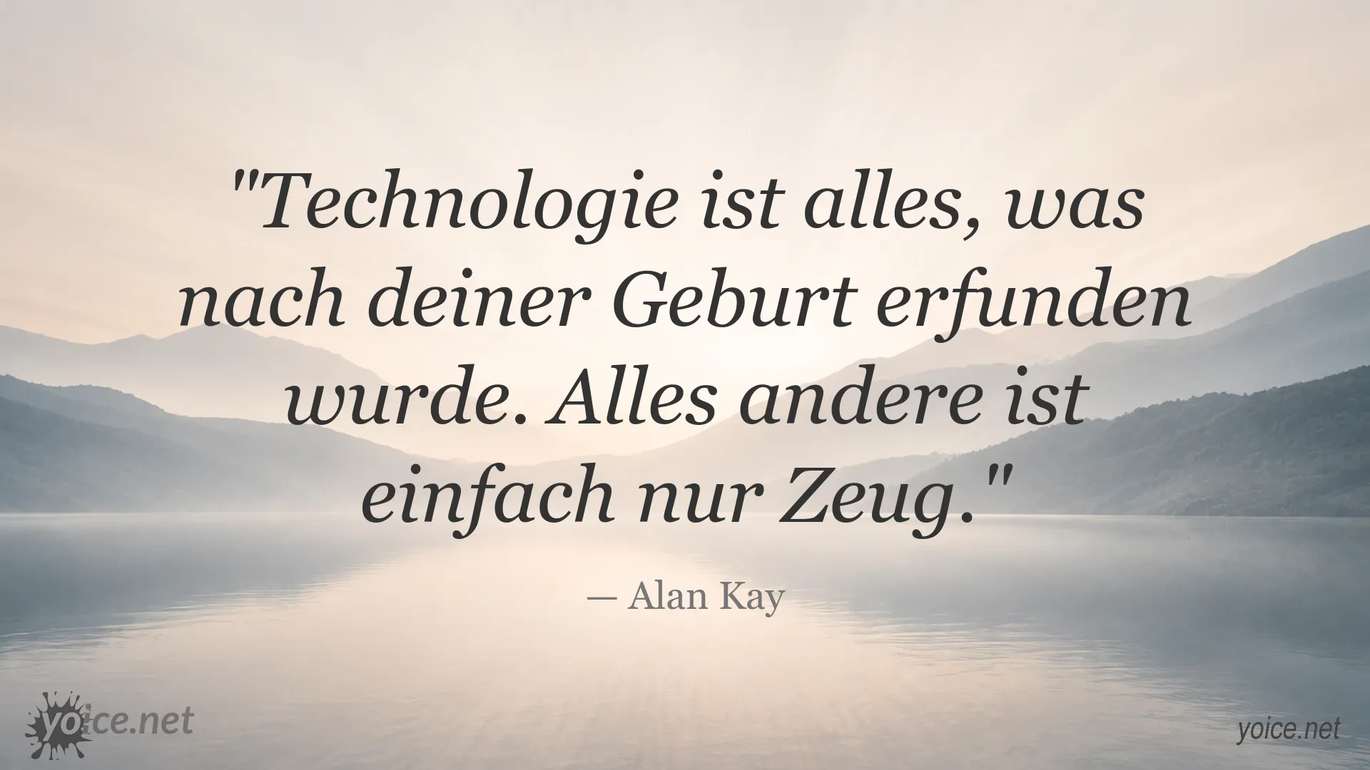 Inspirierendes Technologie-Zitat von Alan Kay