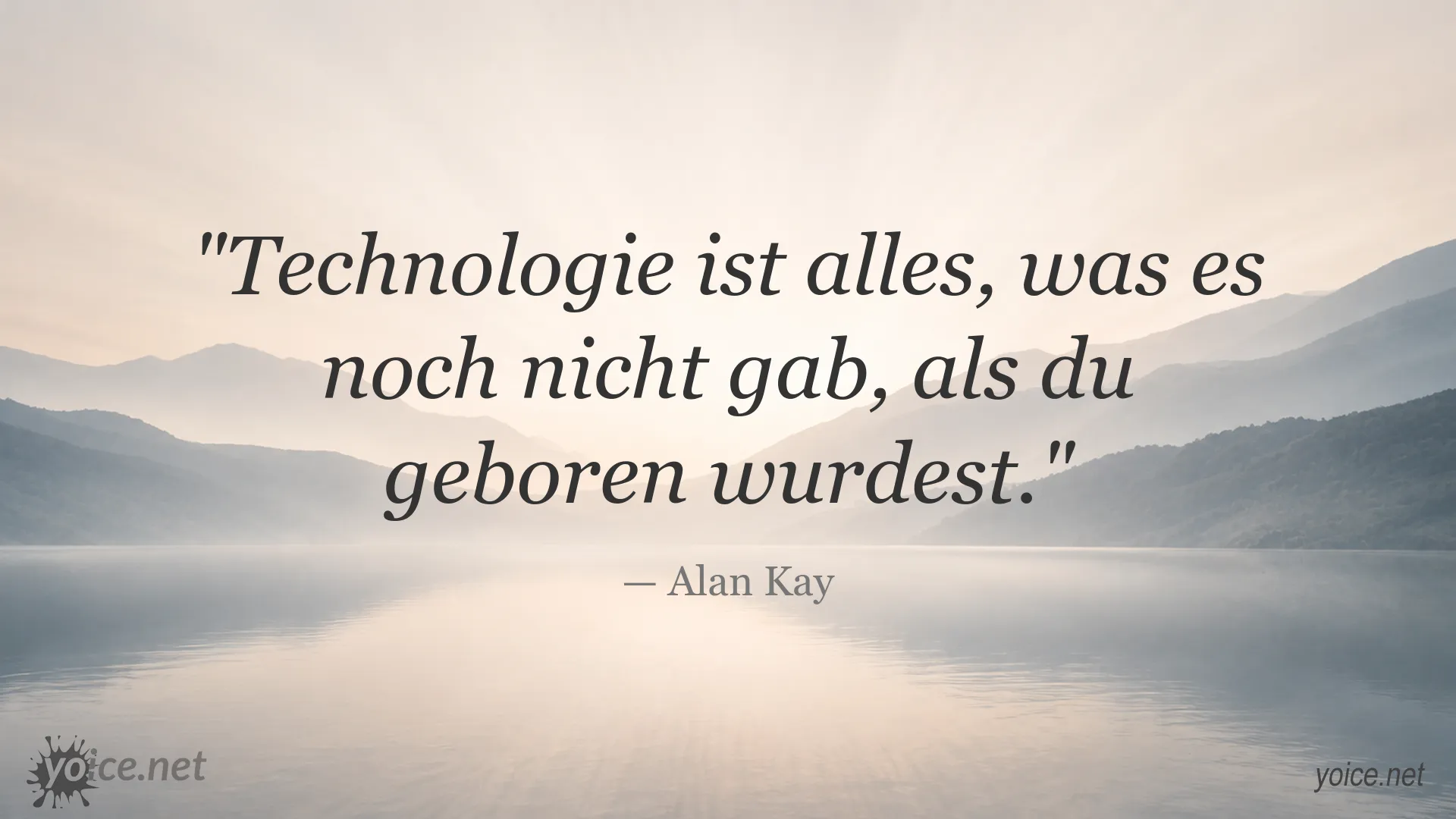 Inspirierendes Technologie-Zitat von Alan Kay