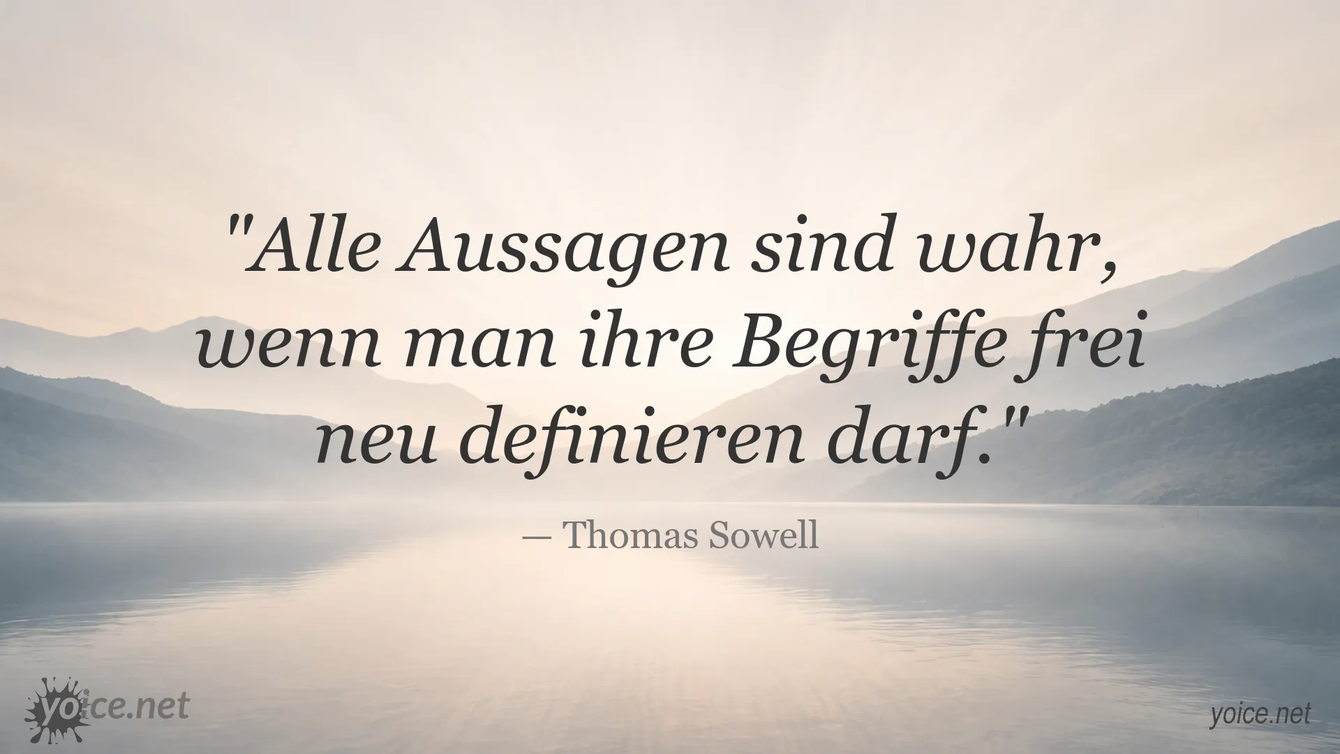 Zitatbild von Thomas Sowell