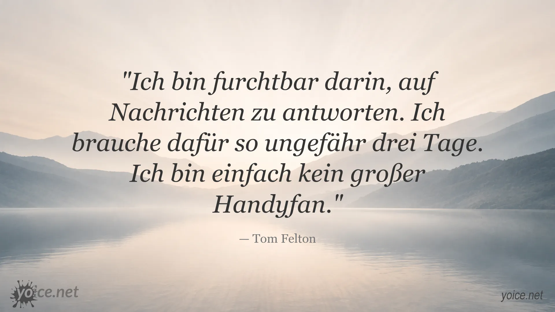 Tom Felton spricht über seine langsame Reaktion auf Nachrichten und seine geringe Begeisterung für Handys