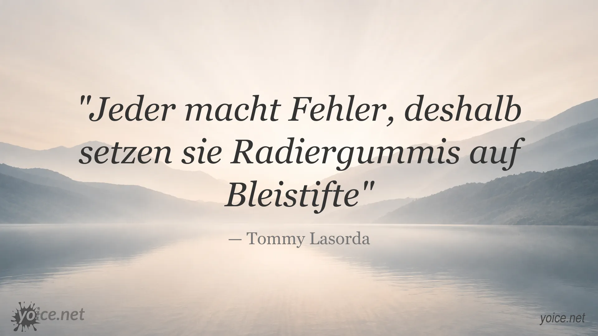 Inspirierendes Zitat von Tommy Lasorda über Fehler und das Lernen daraus
