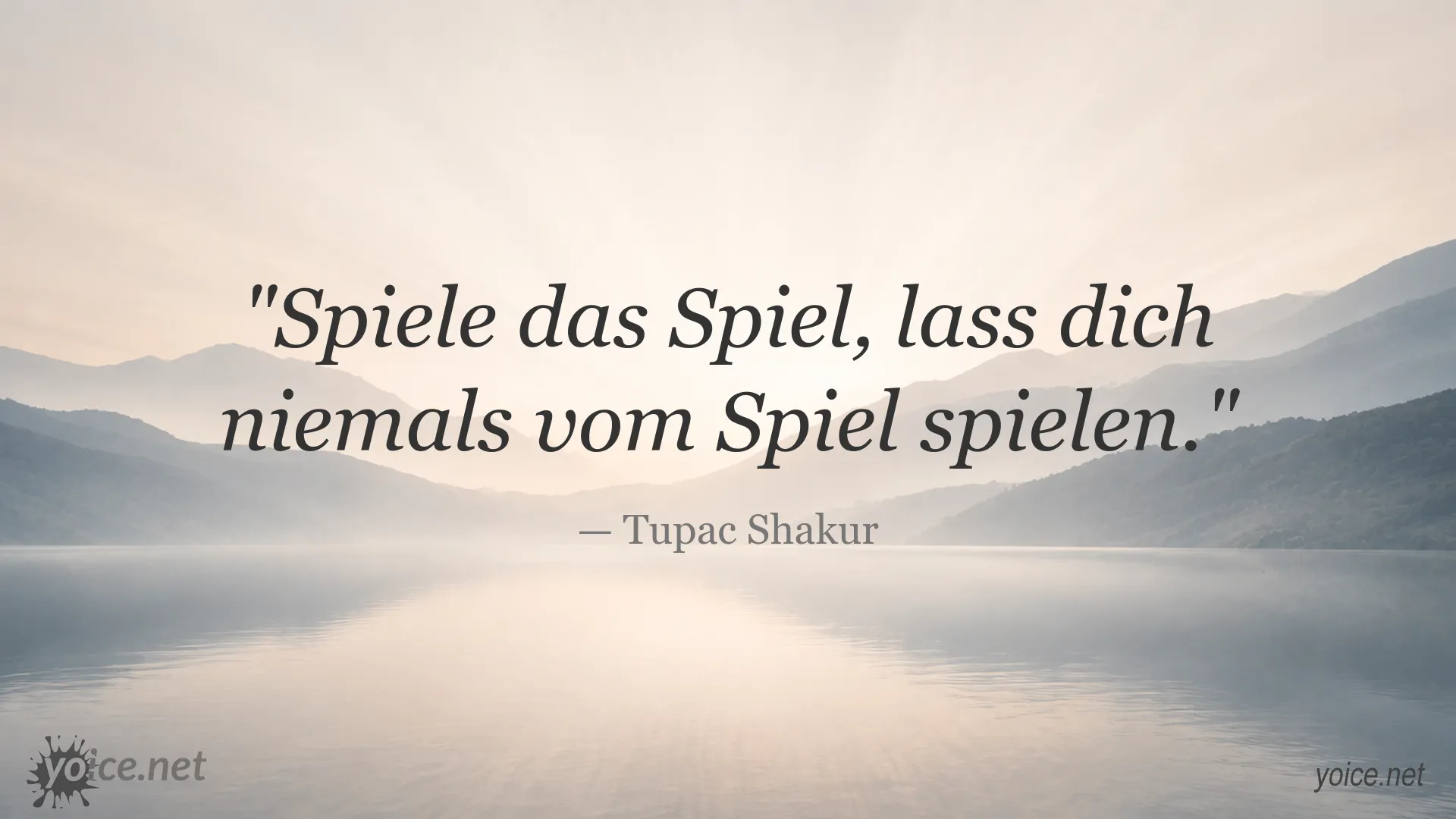 Zitatbild mit einem Zitat von Tupac Shakur