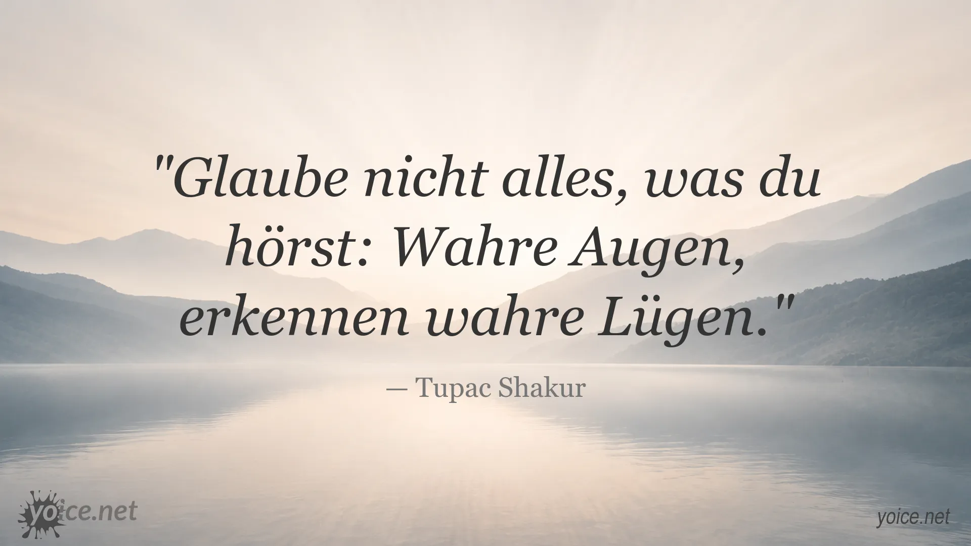 Zitatbild mit einem inspirierenden Zitat von Tupac Shakur