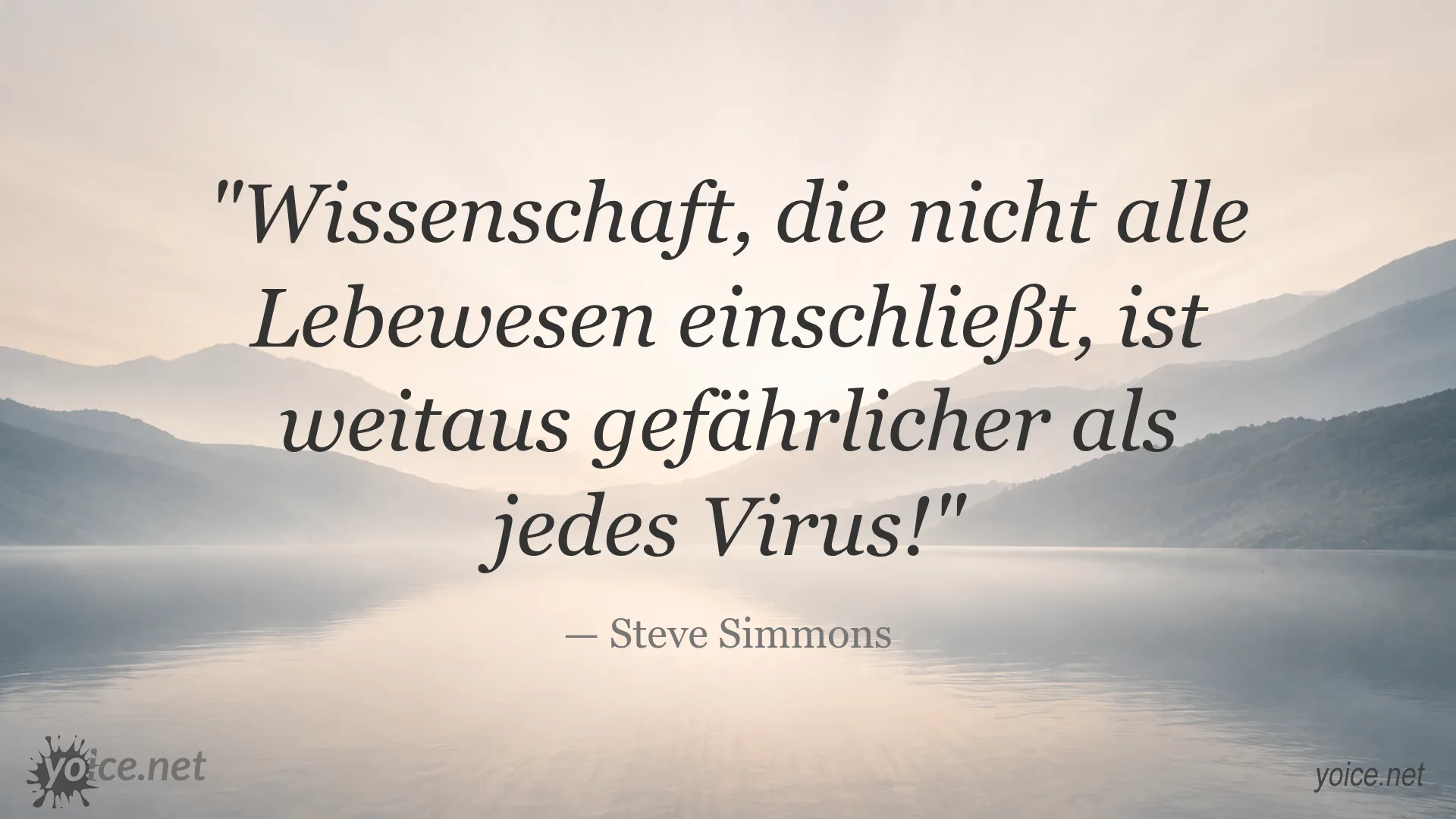 Zitat von Steve Simmons über Wissenschaft und Inklusivität