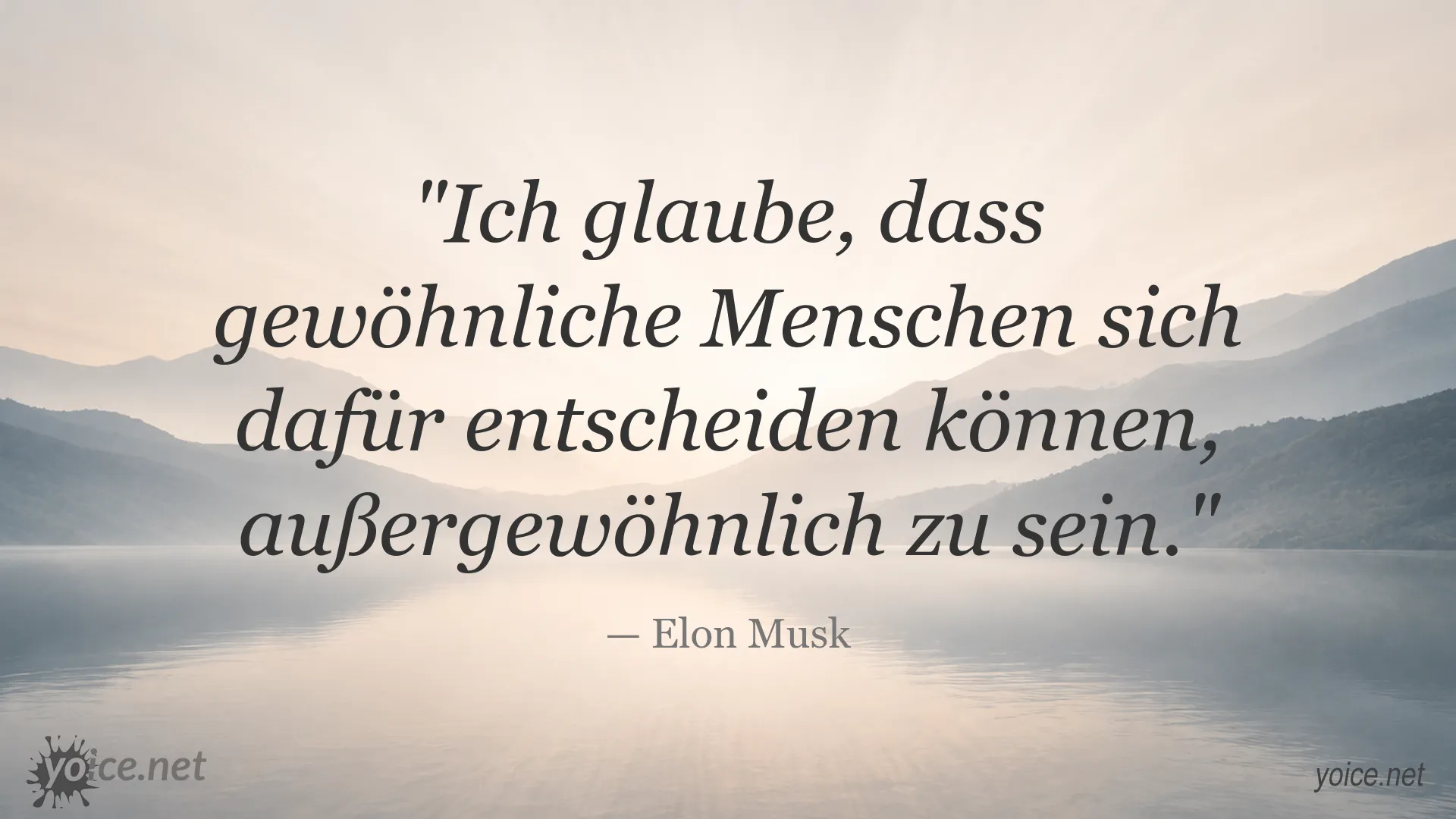 Zitatgrafik von Elon Musk über das Potenzial gewöhnlicher Menschen
