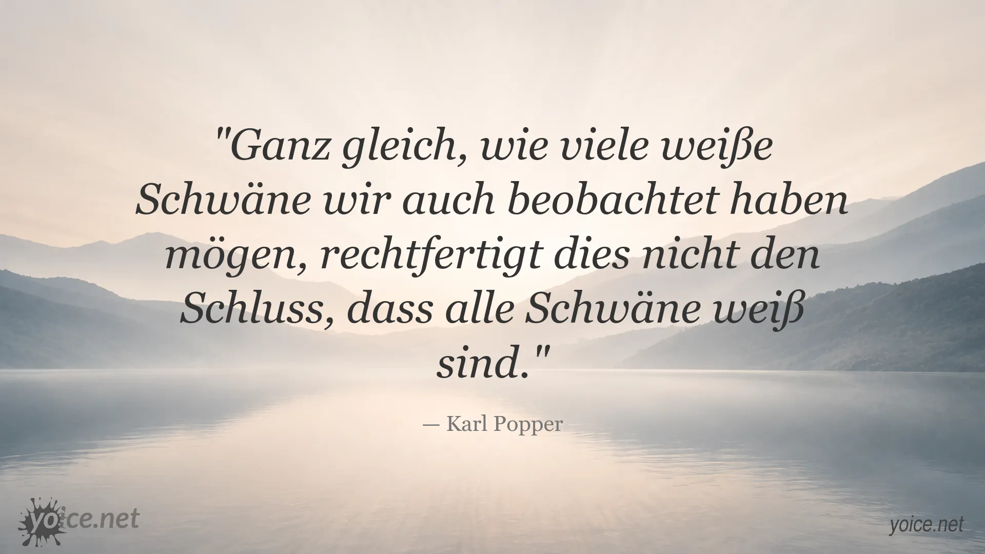 Karl Popper über Wissenschaftskritik und Erkenntnistheorie