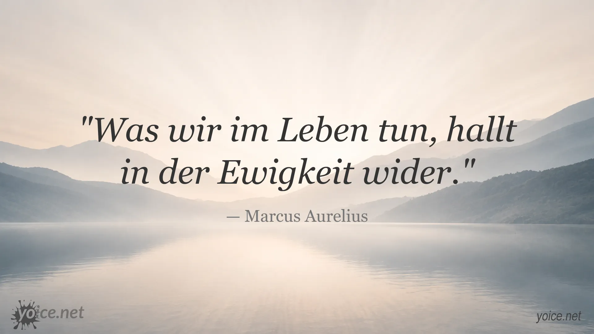 Inspirierendes Zitatbild von Marcus Aurelius