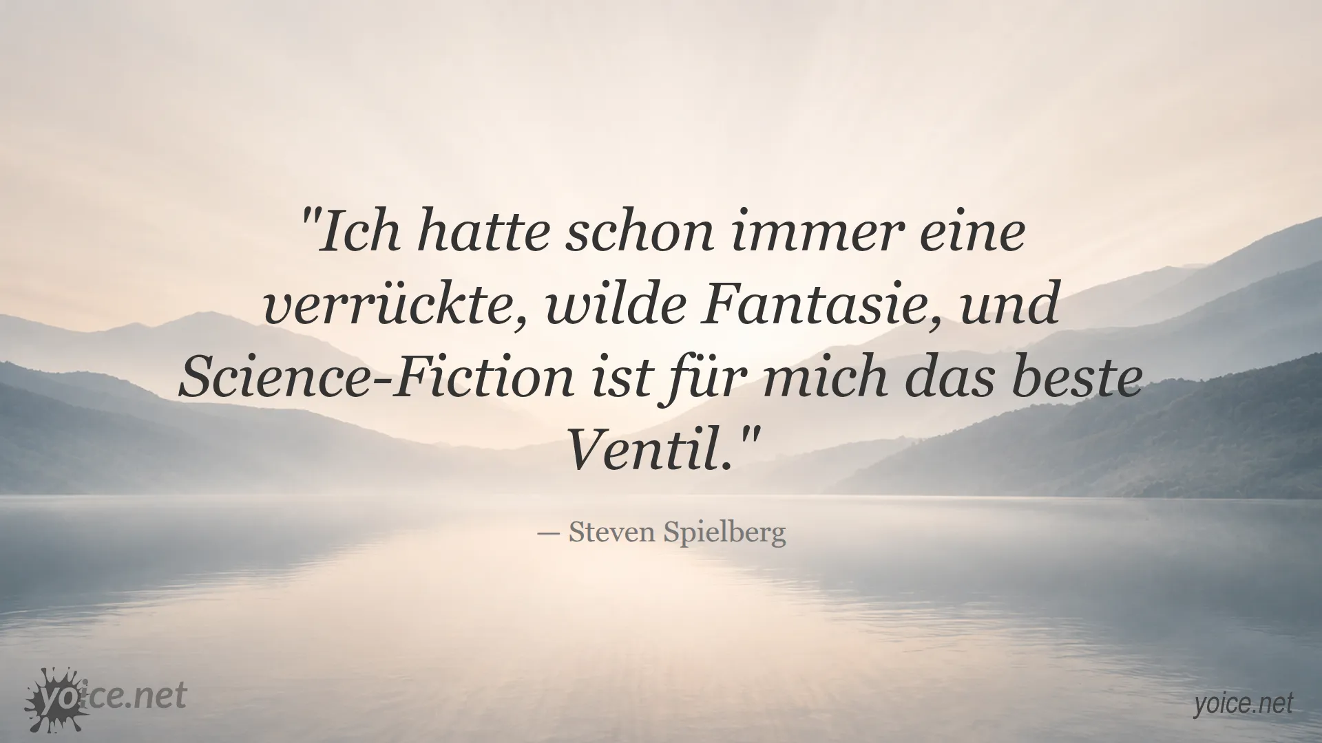 Zitat von Steven Spielberg über verrückte, wilde Fantasie und Science-Fiction als Ventil