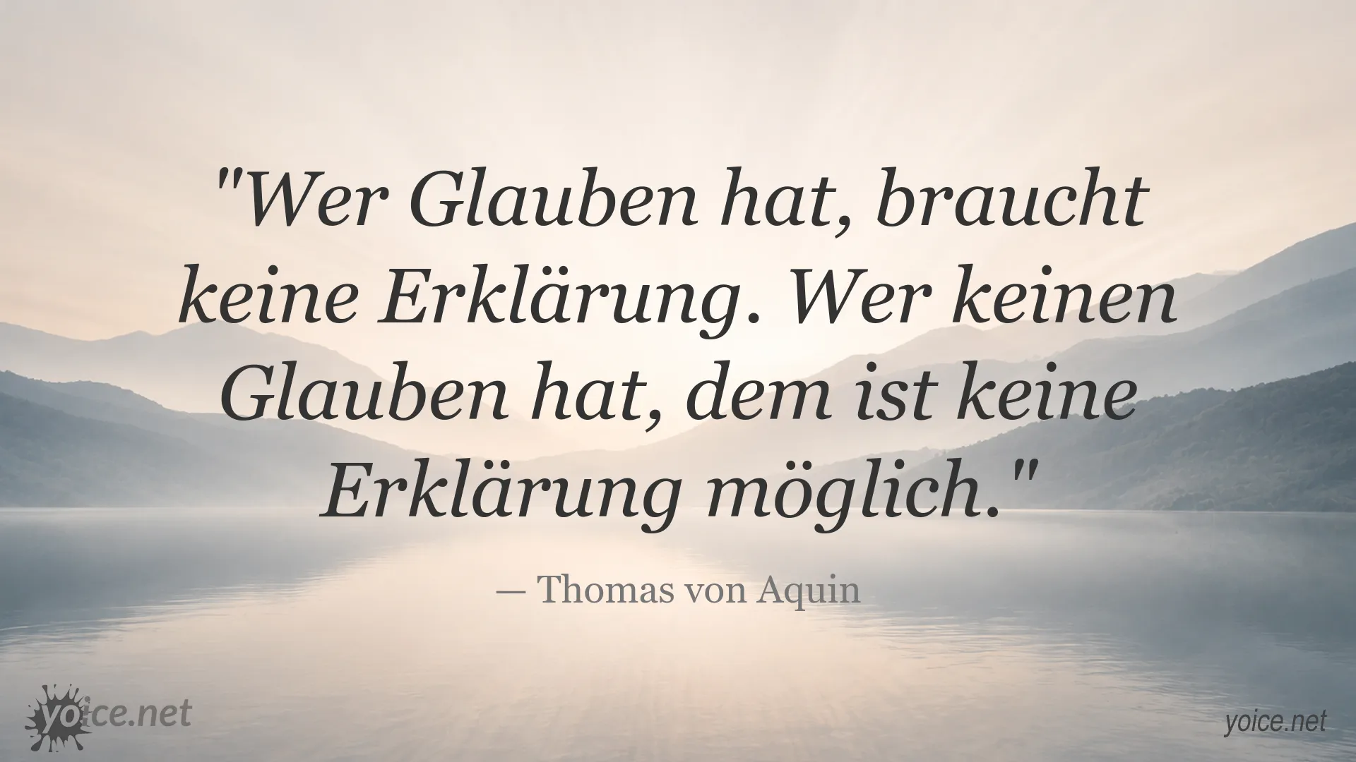 Inspirierendes Zitat von Thomas von Aquin über Glauben und Erklärung