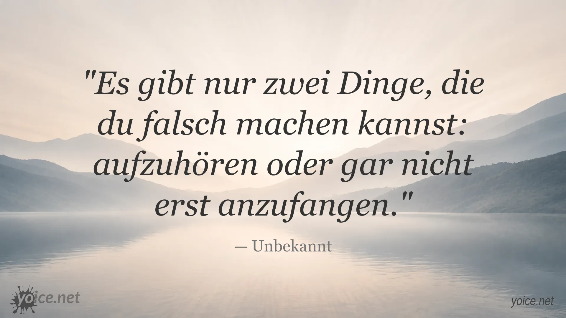Motivierendes Zitat von Unbekannt über Fehler, Erfolg und das Vermeiden aufzugeben
