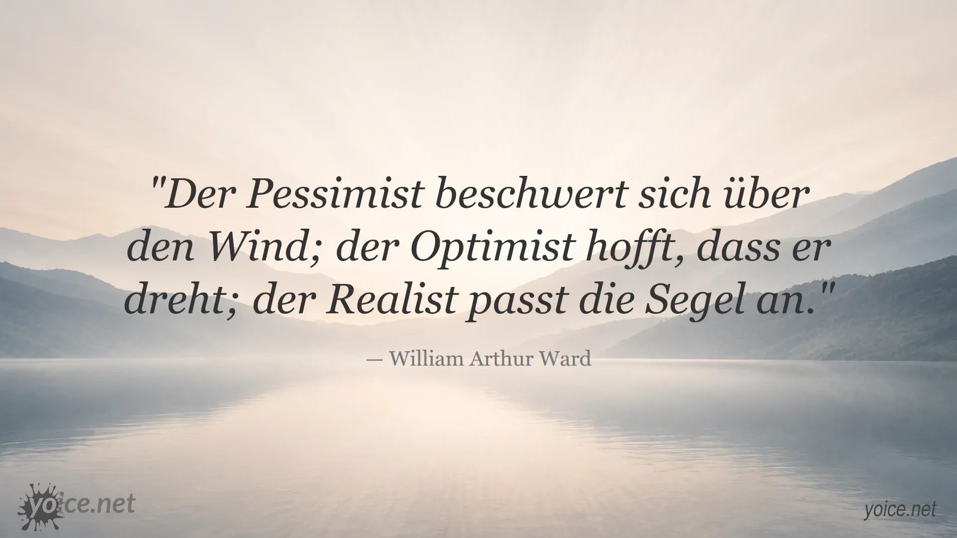 Zitat von William Arthur Ward über Pessimismus, Optimismus und Realismus