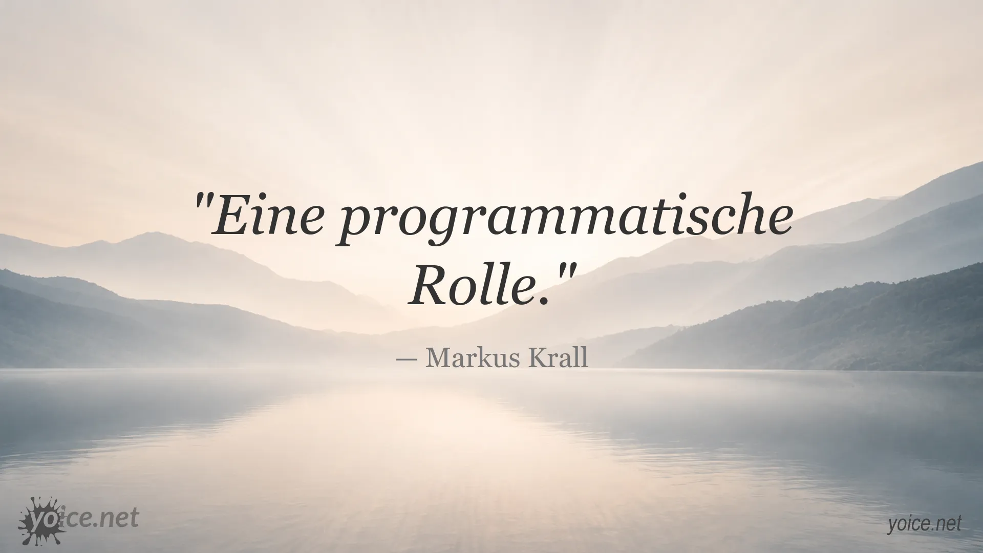 Zitatbild mit einem Zitat von Markus Krall